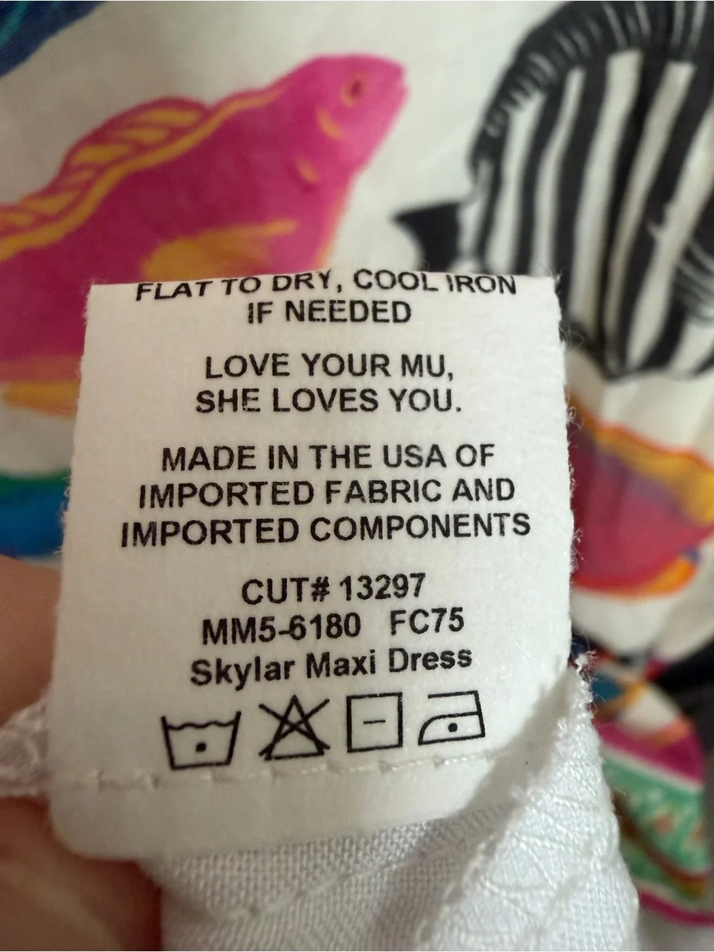 NWT Show Me Your Mumu Skylar Maxi Dress, Size Large - Picture 13 of 13
